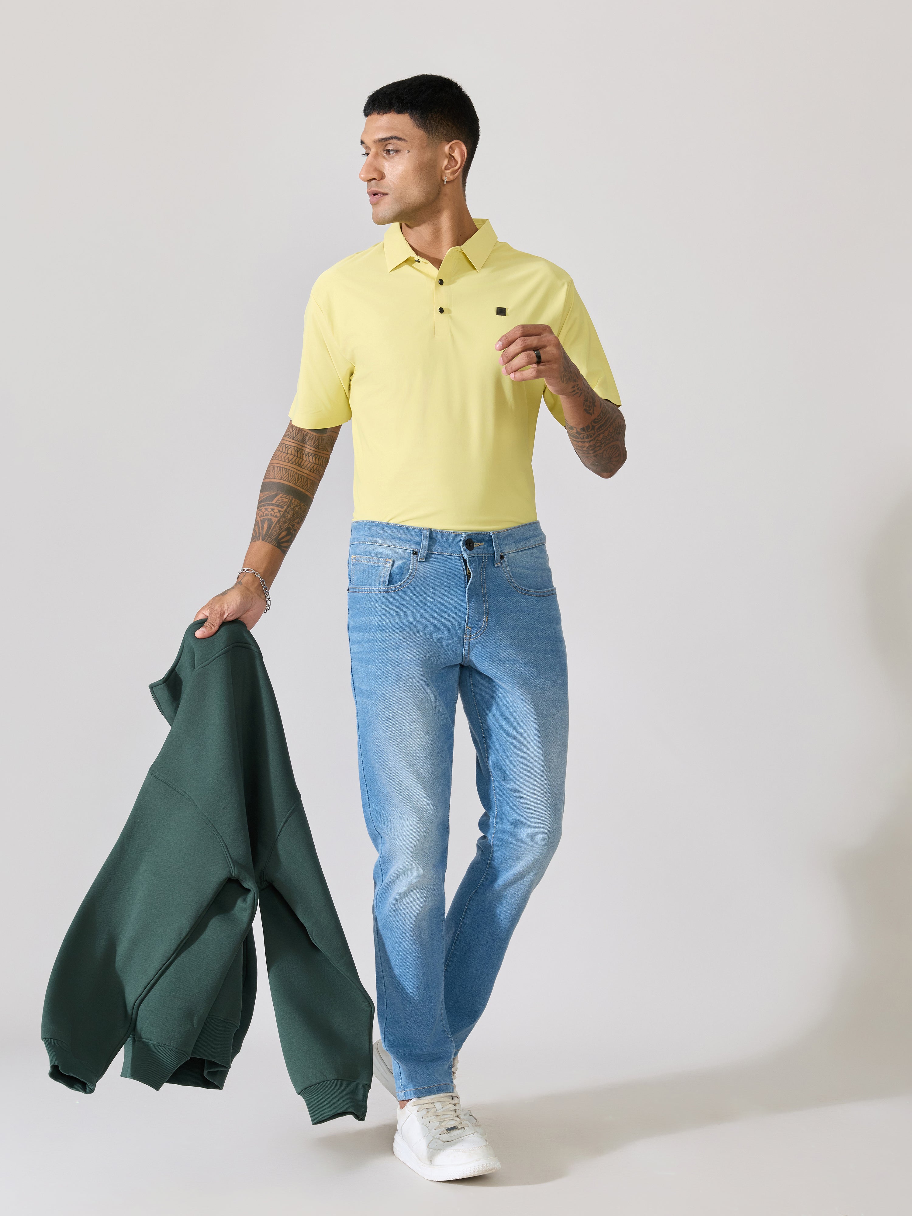 Balance - Regular Fit Polo T-Shirt - Yellow
