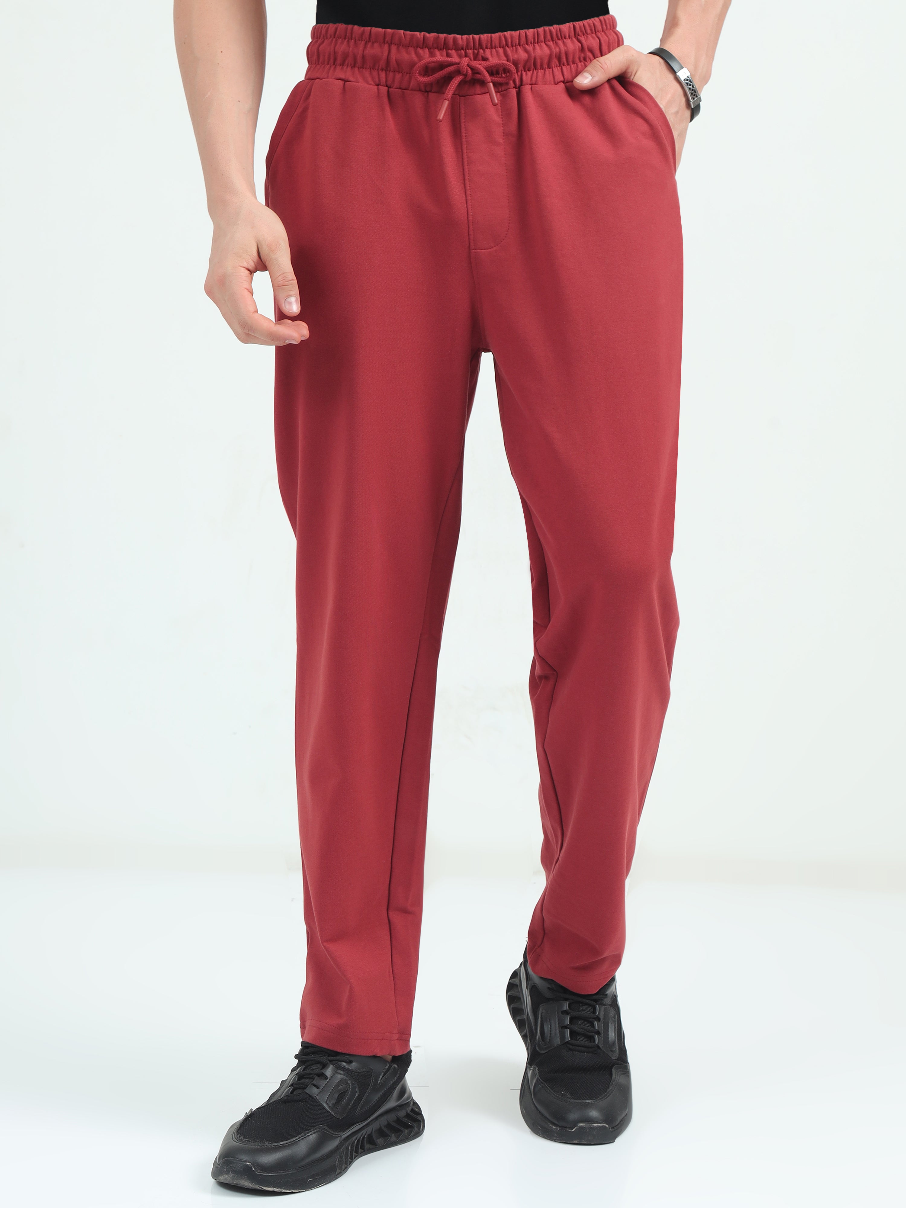 Ertin - Track Suit Without Cuff - Red