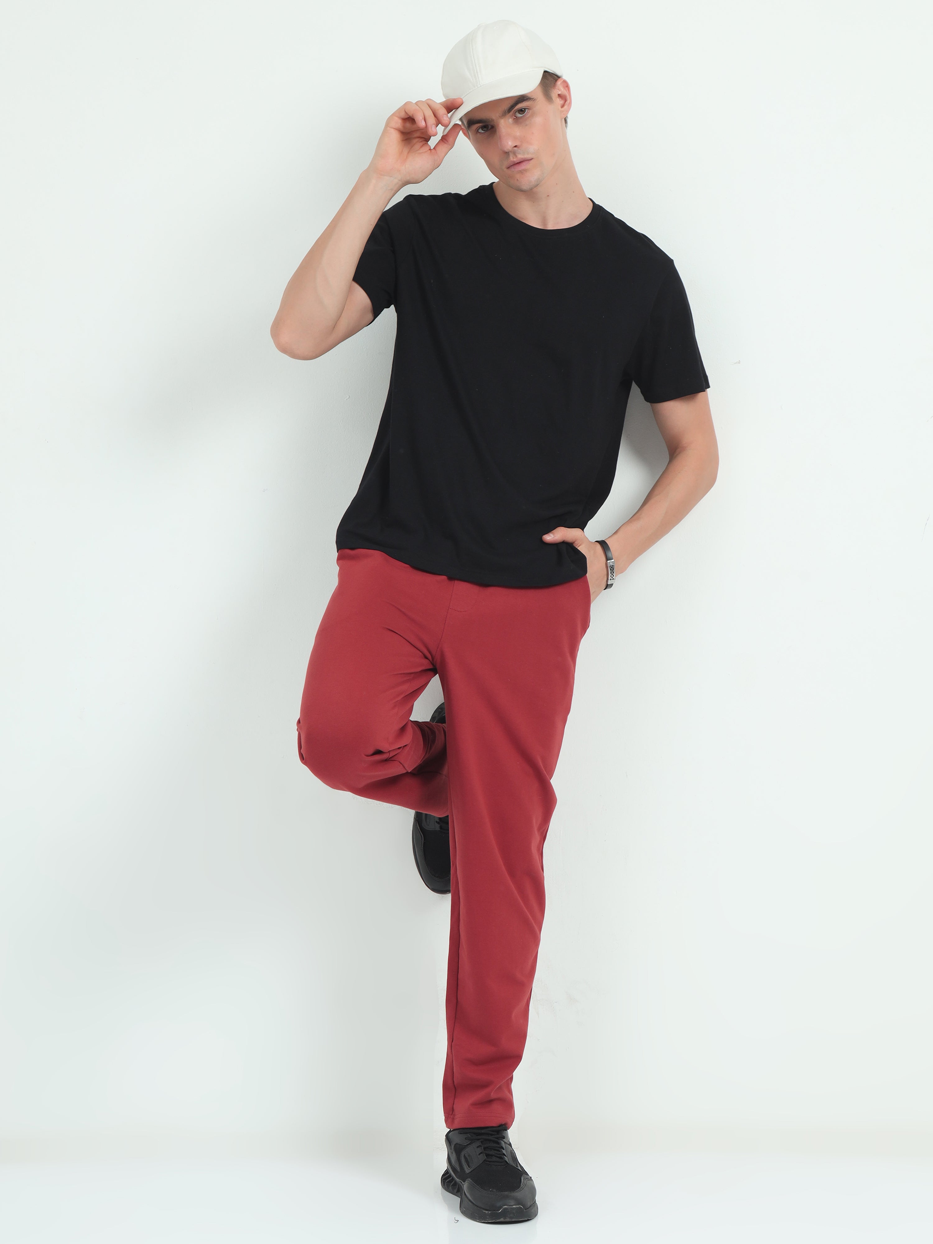 Ertin - Track Suit Without Cuff - Red