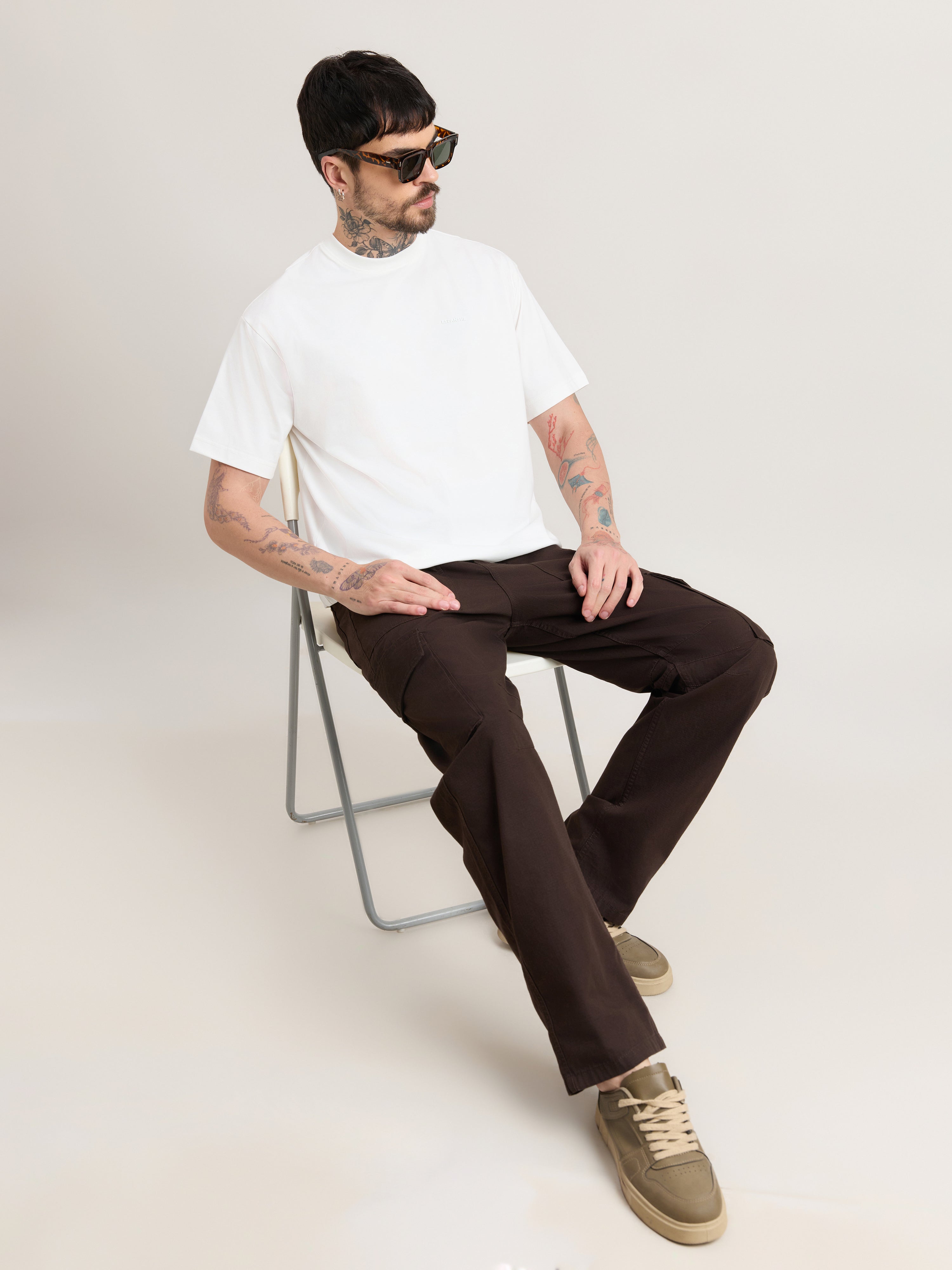 Nora - Loose Fit T-Shirt - White