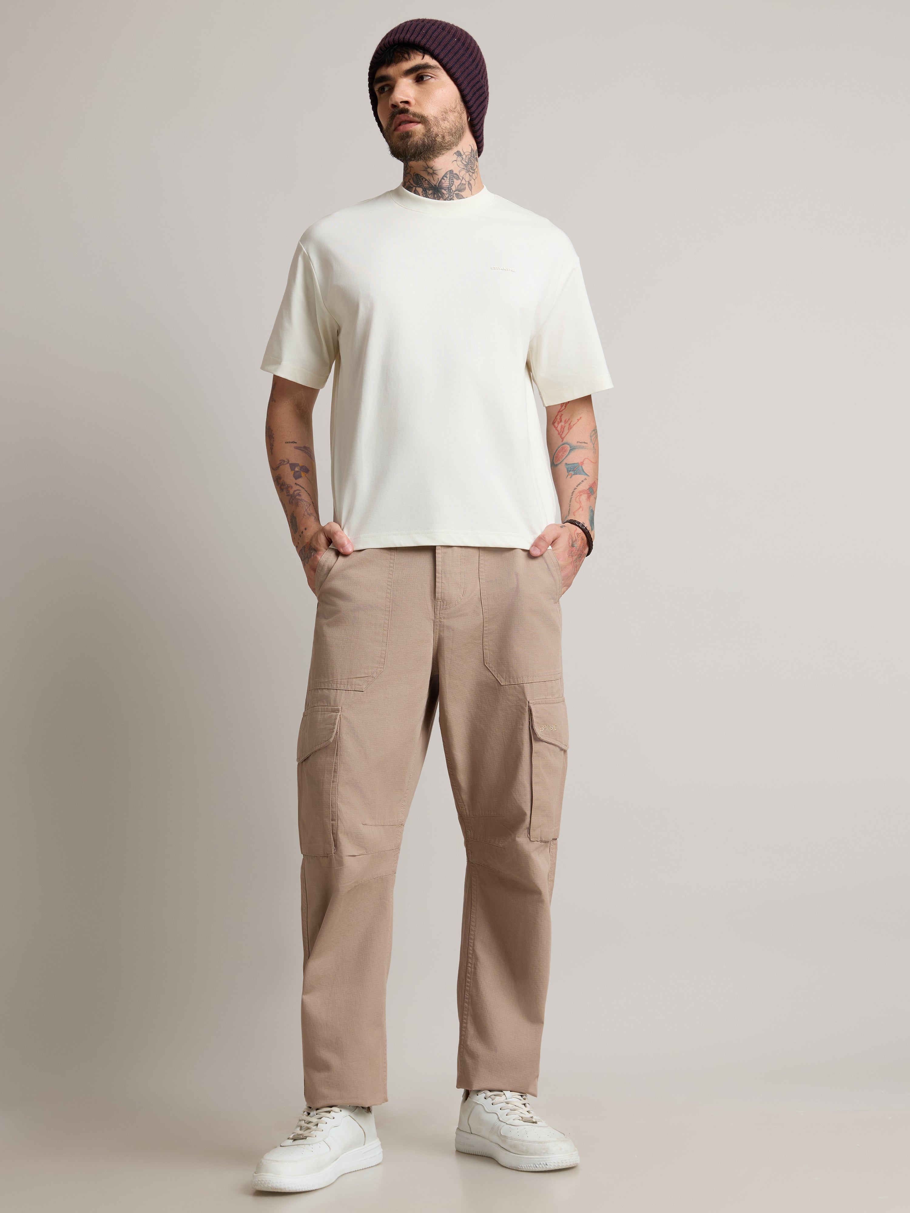 Nora - Loose Fit T-Shirt - Off White