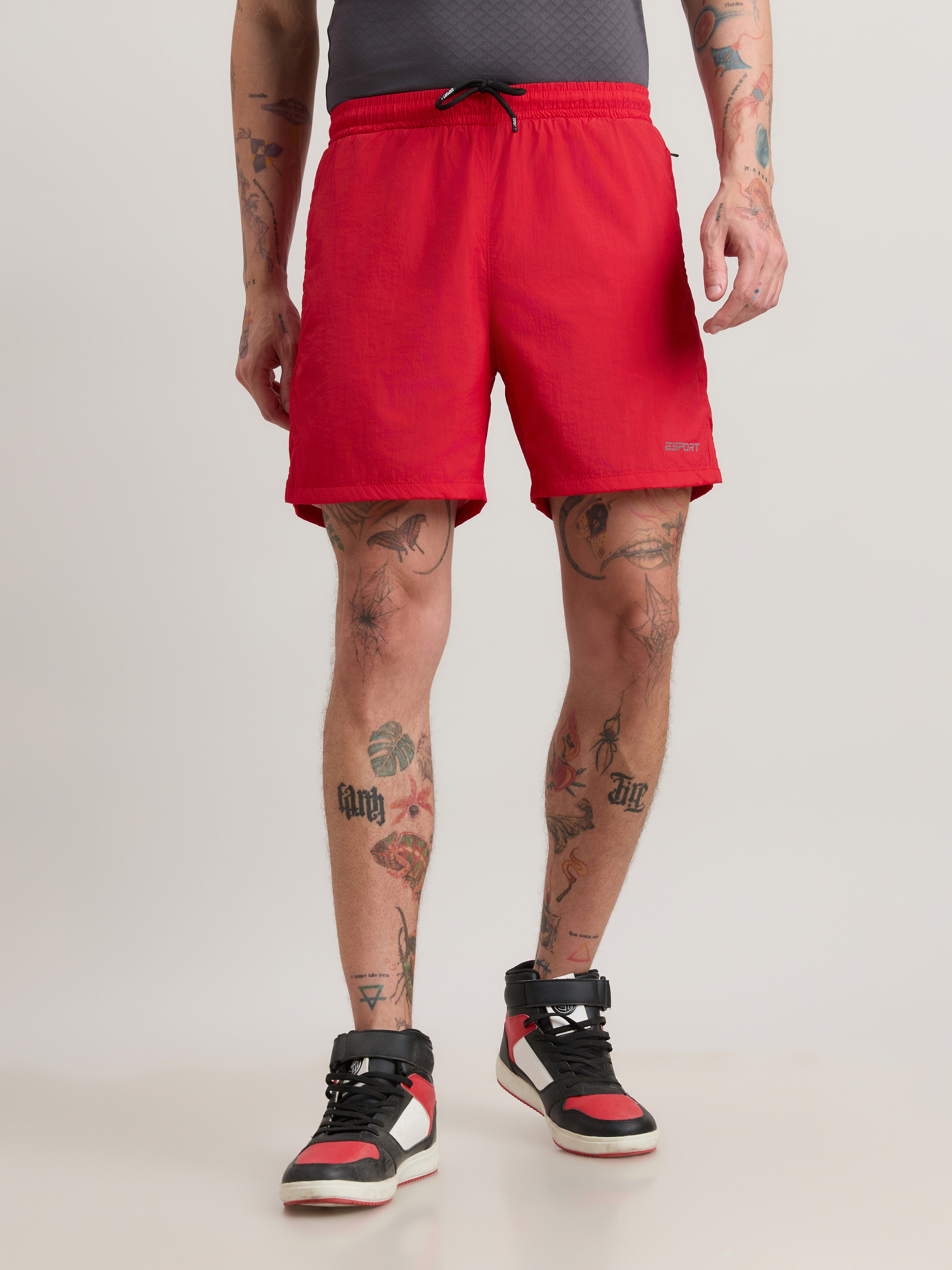 Zyphic - Sport Shorts - Bright Red