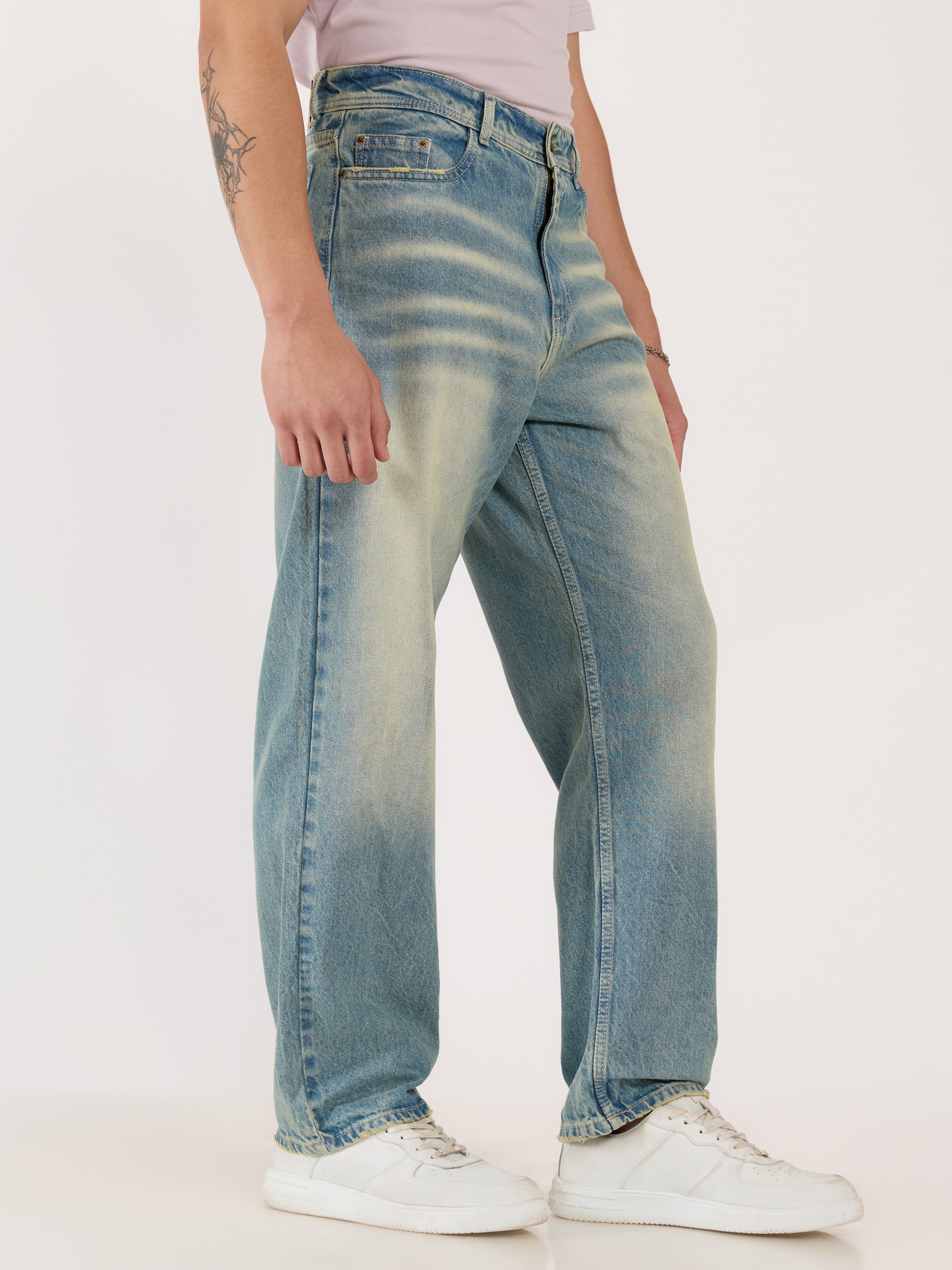 Jackson - Relaxed Fit Jeans -  Blue Shade