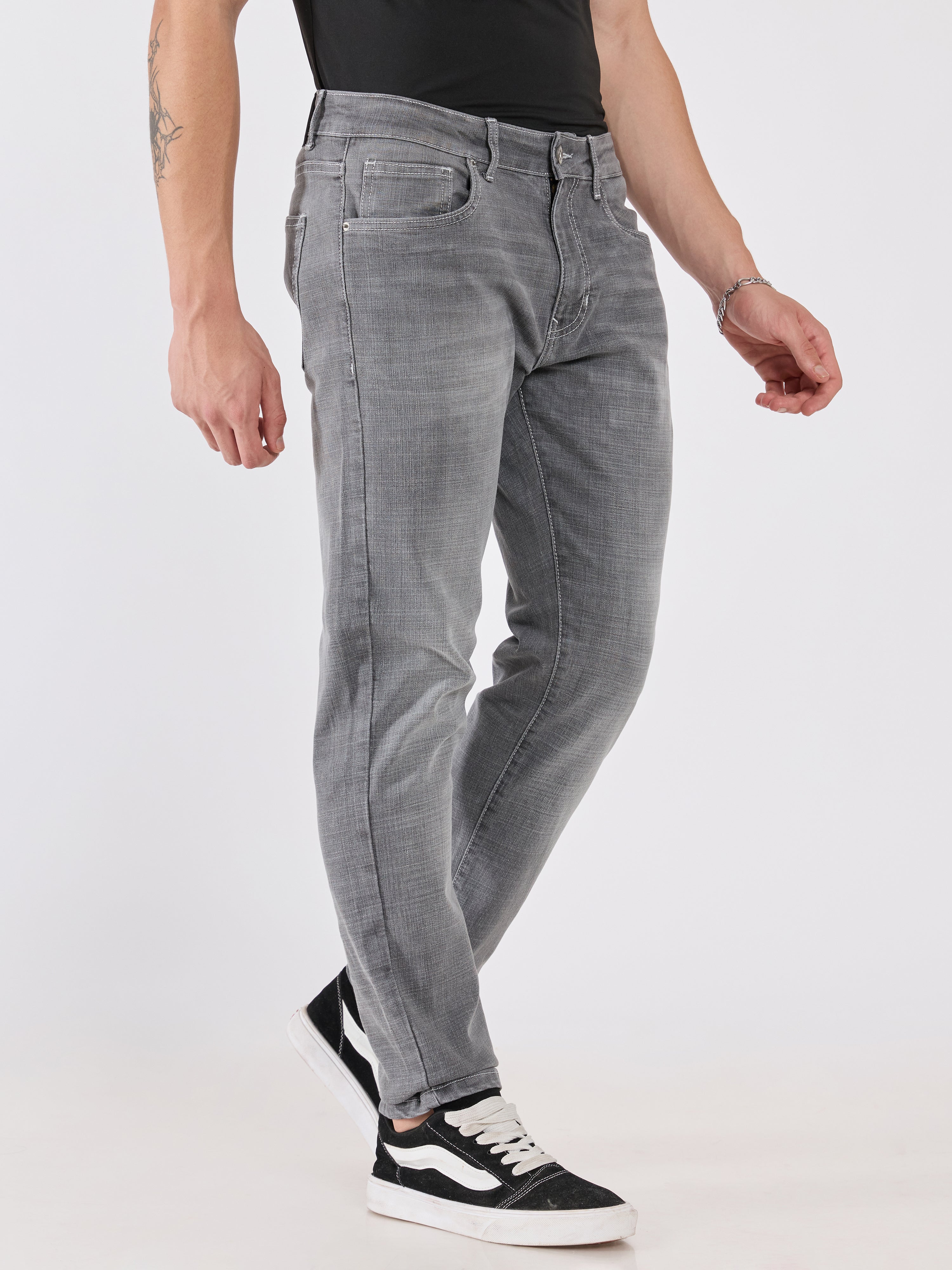 Santo - Skinny Fit Jeans - Grey