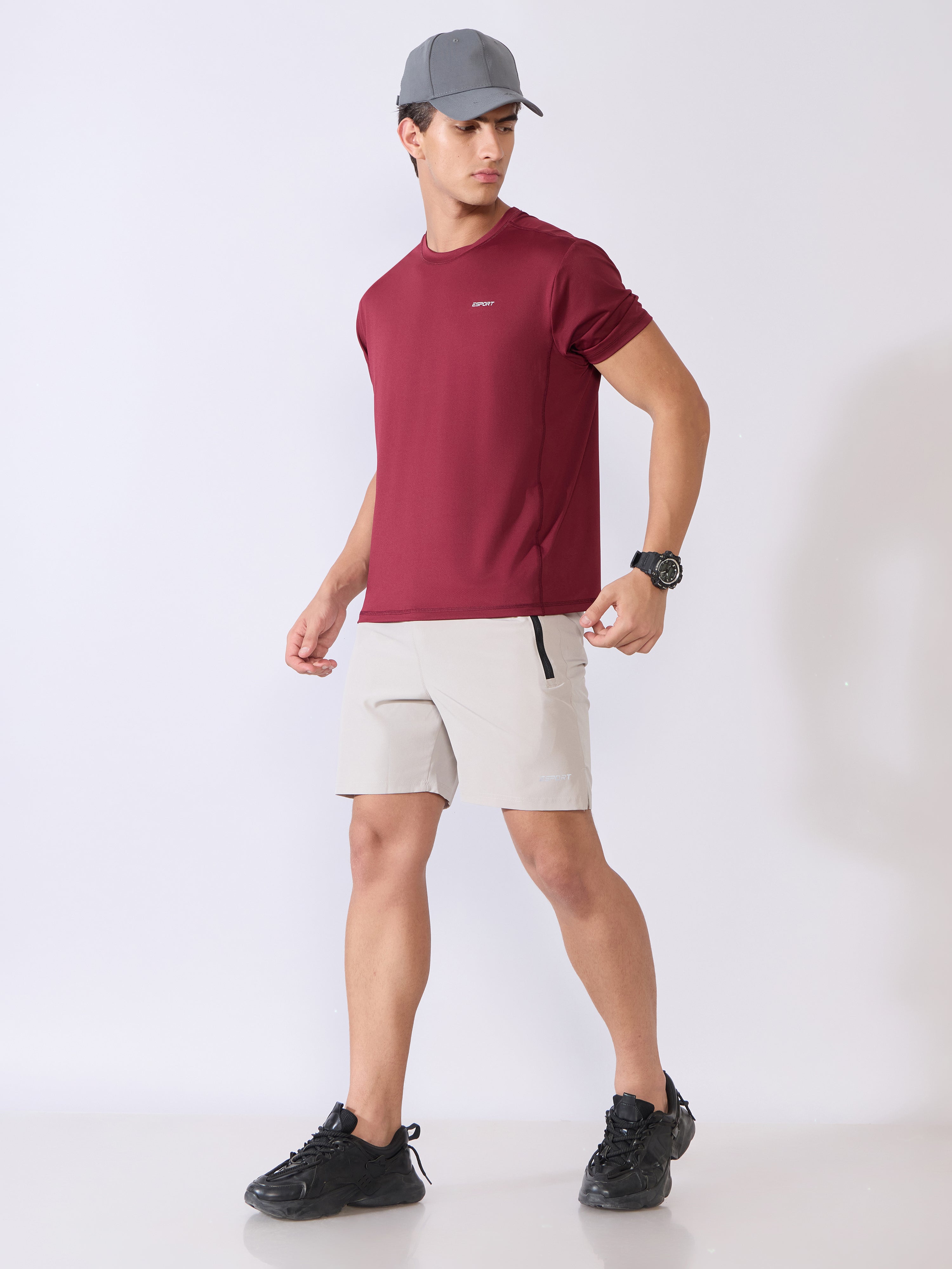 Ash - Sport Fit T-Shirt - Maroon