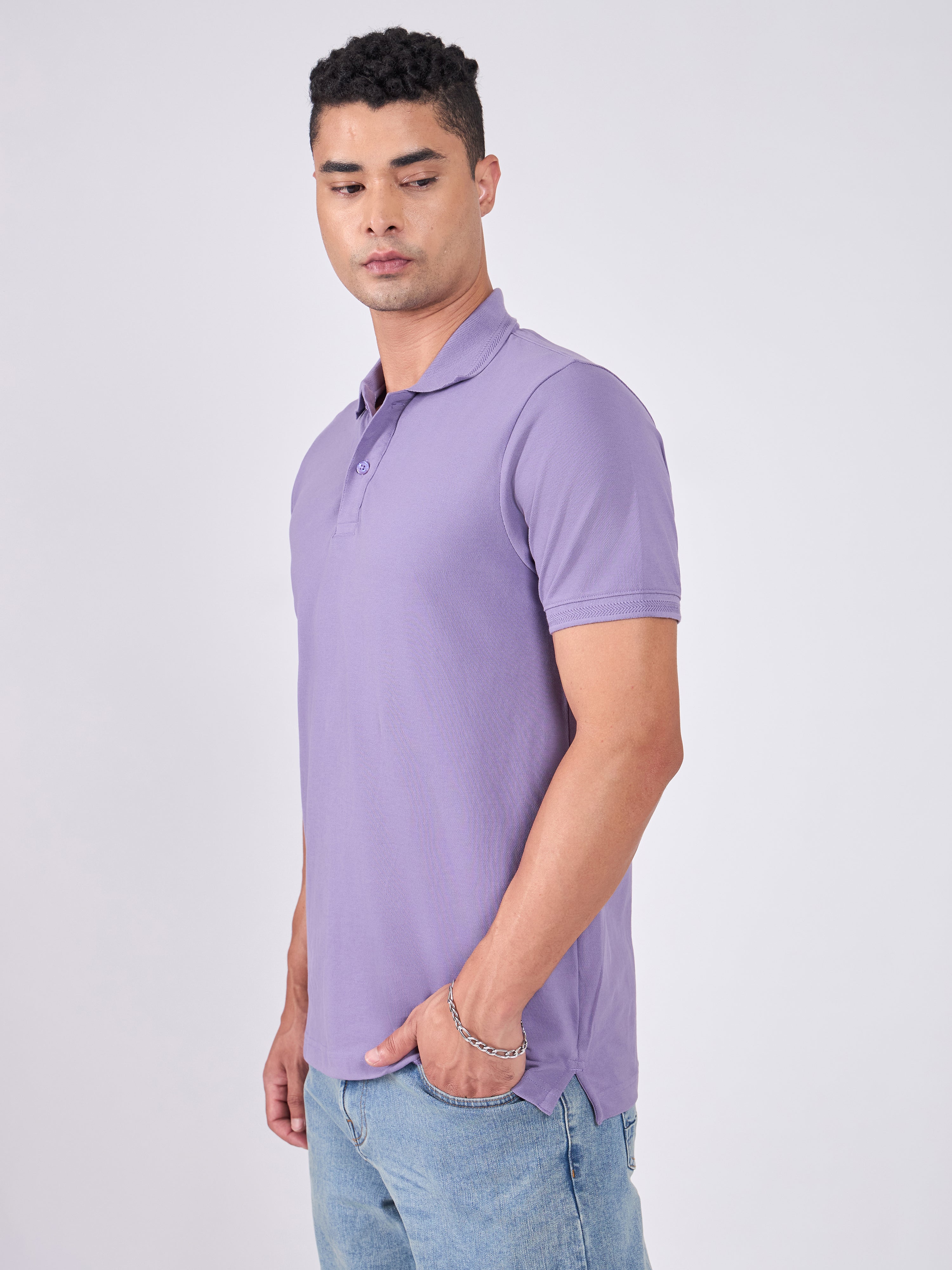 Norwell - Polo T-Shirt -  Dusted Grape