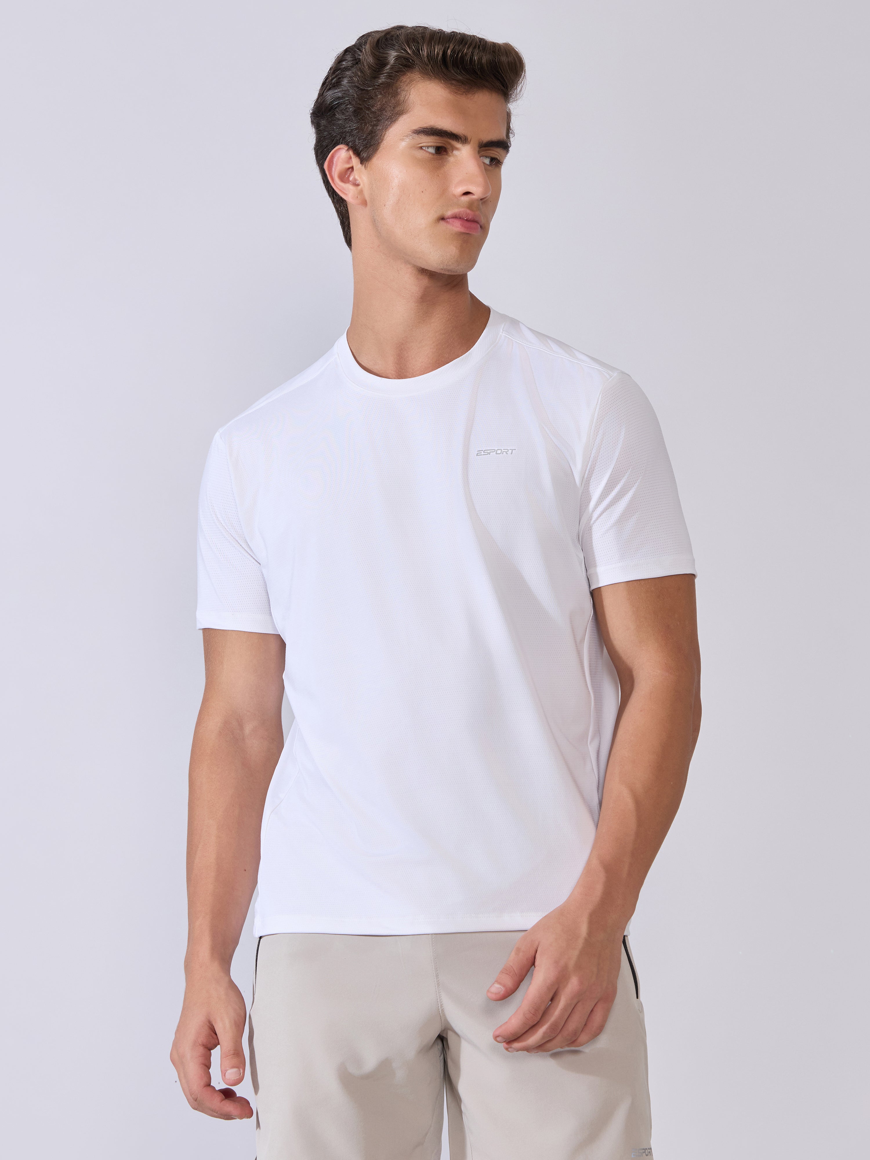 Ash - Sport Fit T-Shirt - White