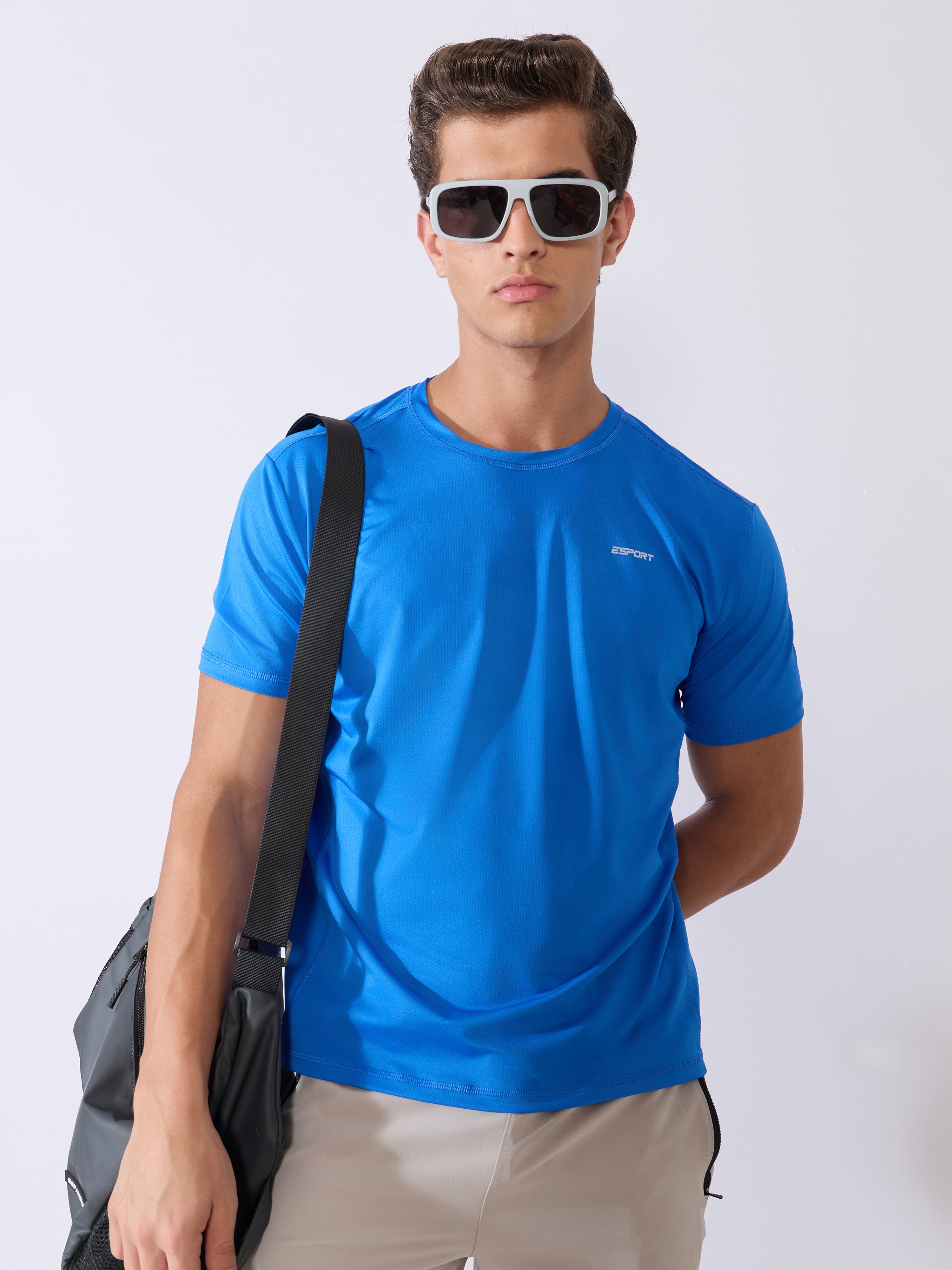 Ash - Sport Fit T-Shirt - Blue