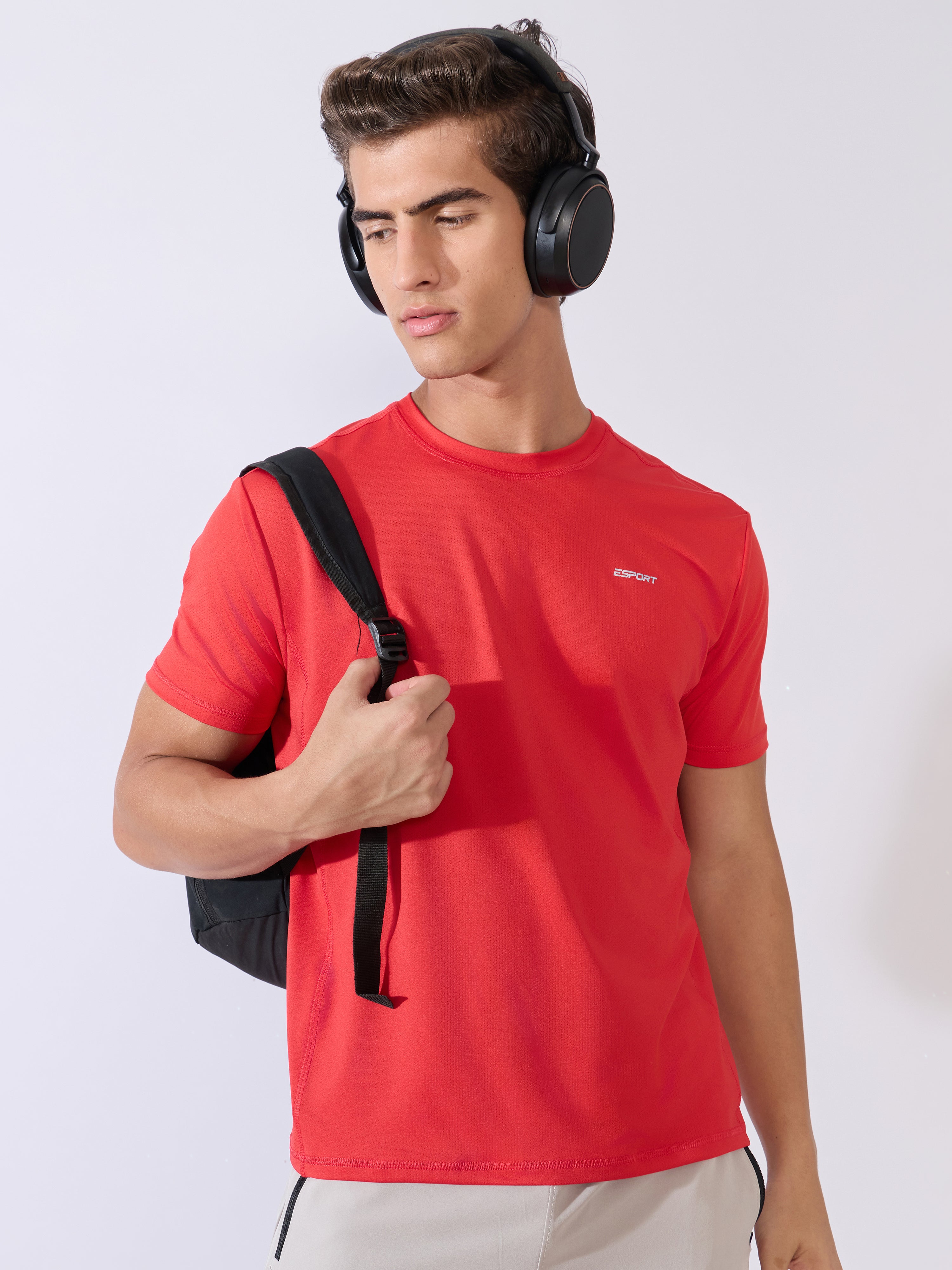 Ash - Sport Fit T-Shirt - Red