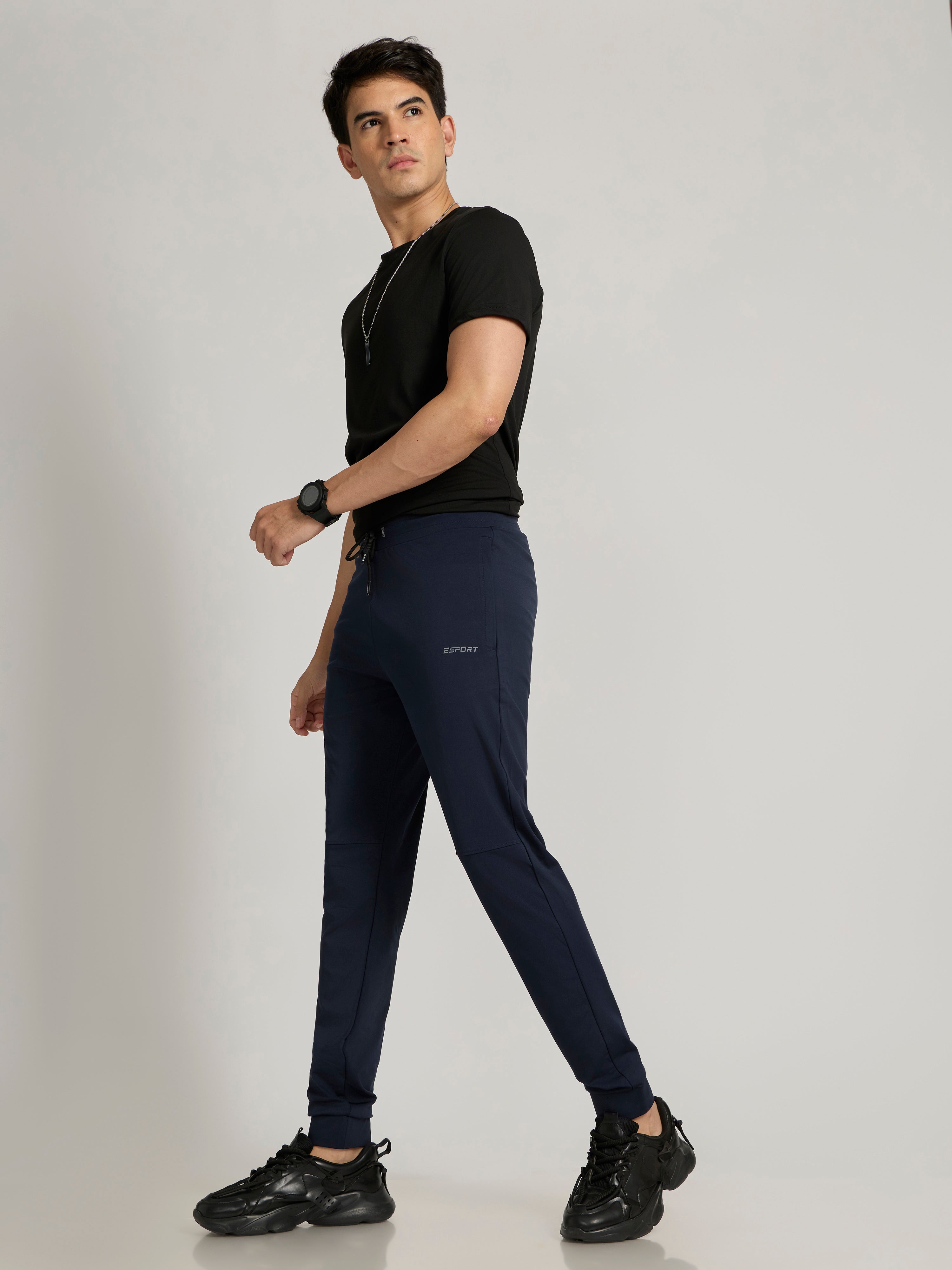 Alethea - 4-Way Track Suit with Cuff - Navy
