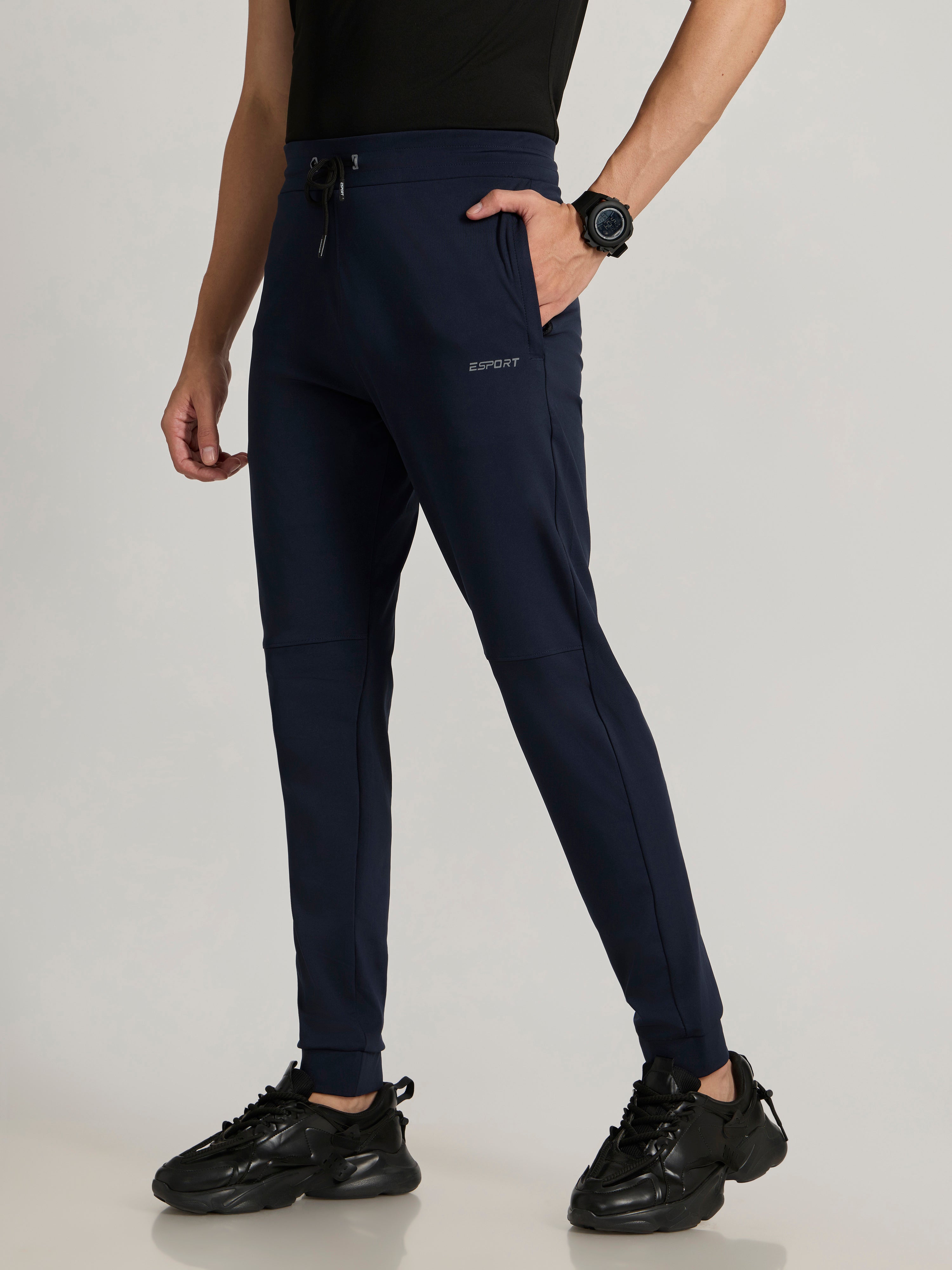 Alethea - 4-Way Track Suit with Cuff - Navy