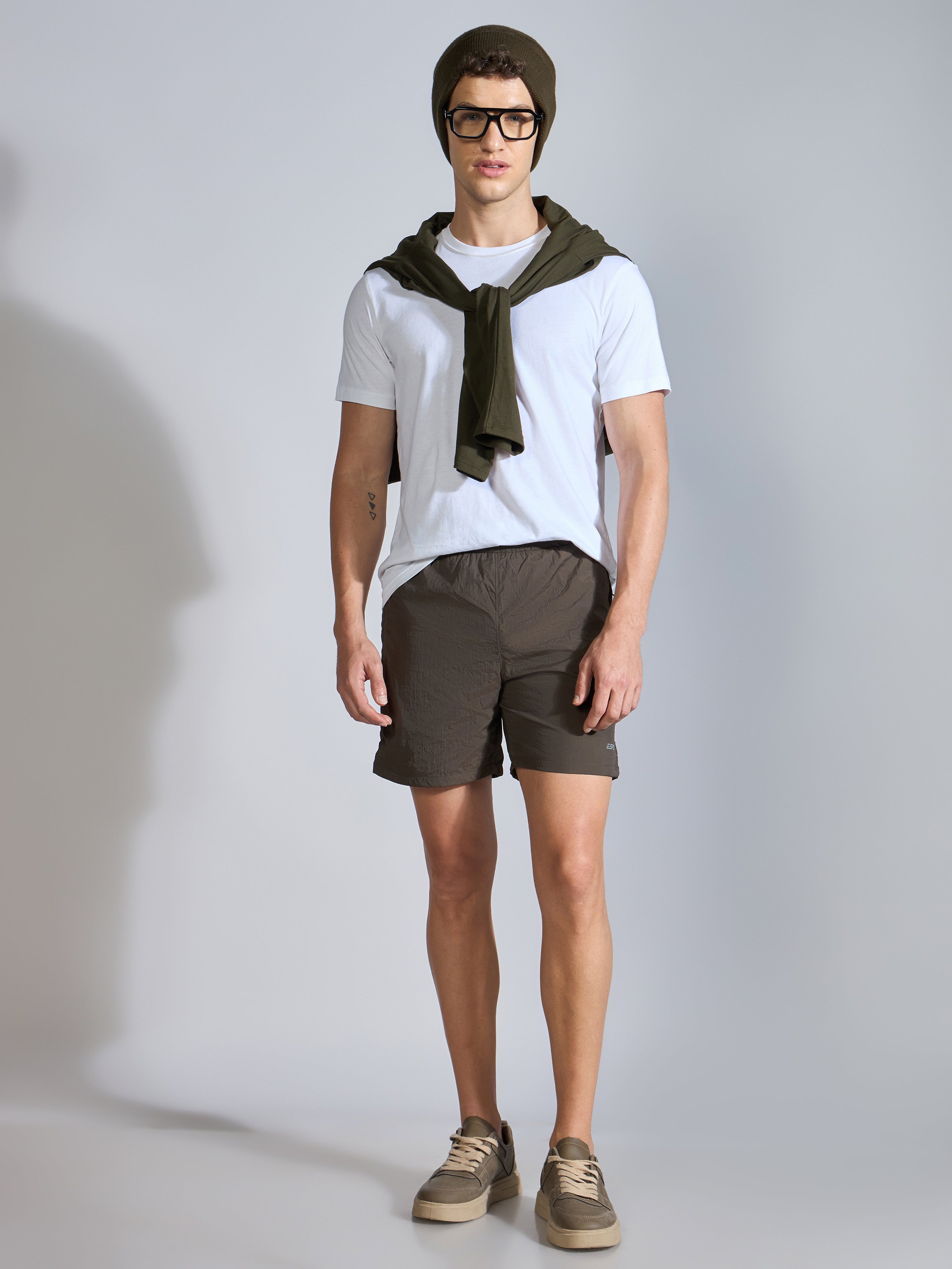 Zyphic - Sport Shorts - Light Olive