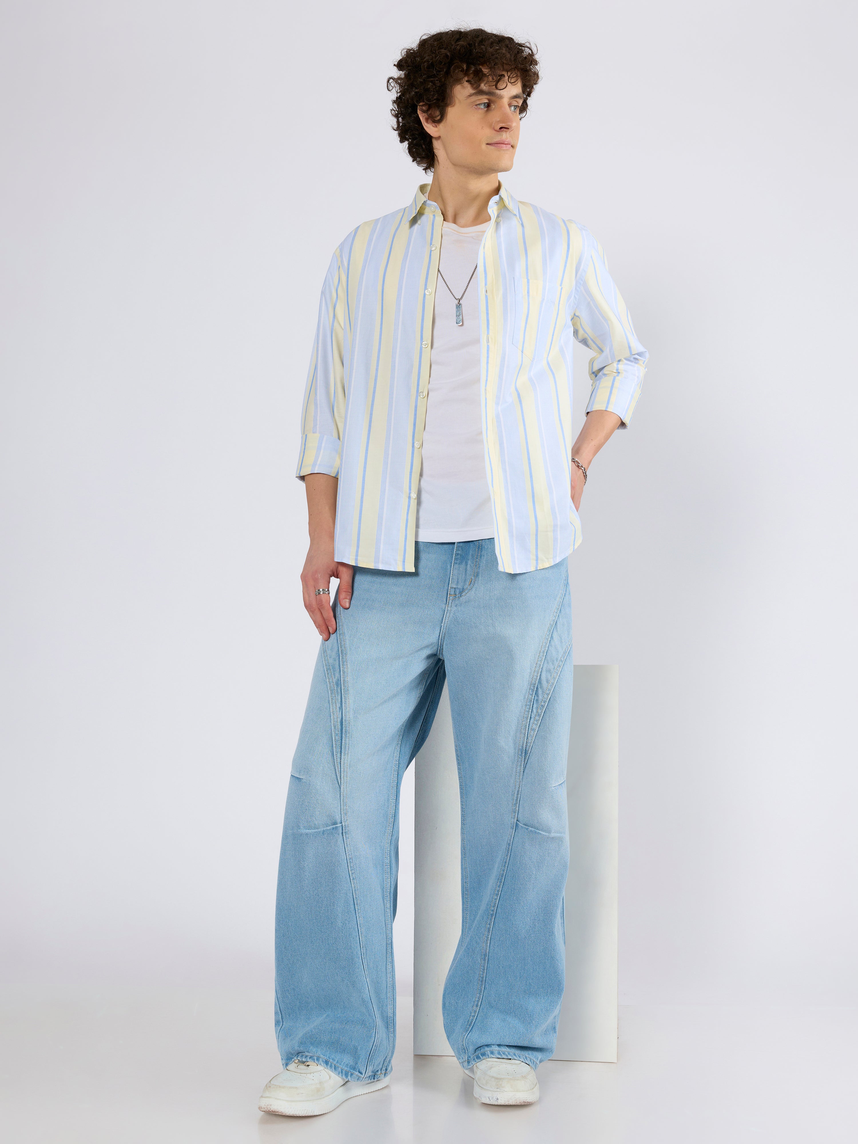 Braden - Baggy Jeans - Blue