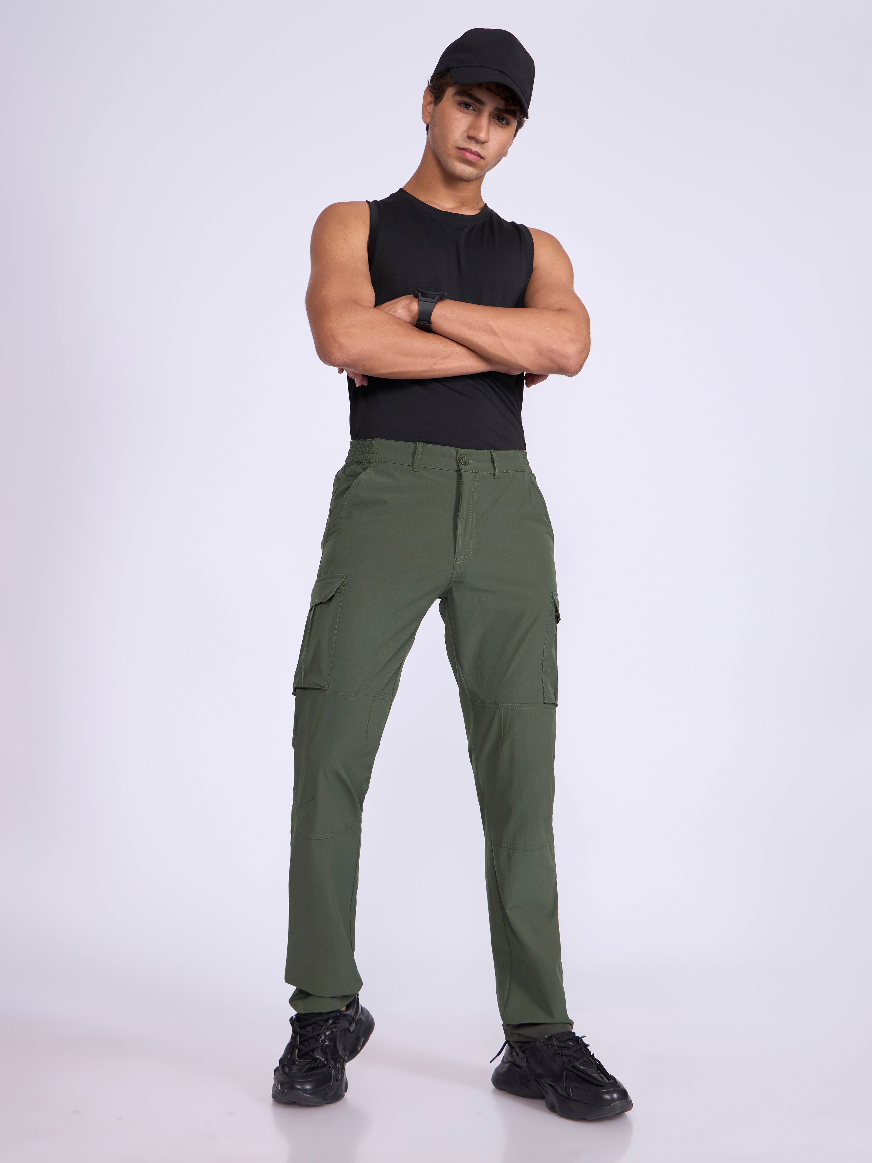 Jara - Cargo Pant - Olive