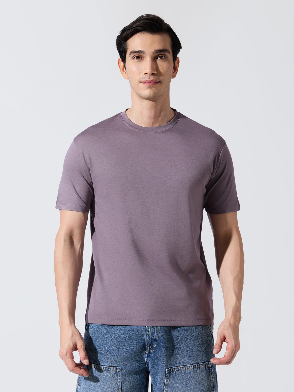Lefira - Slim Fit T-Shirt - Purple