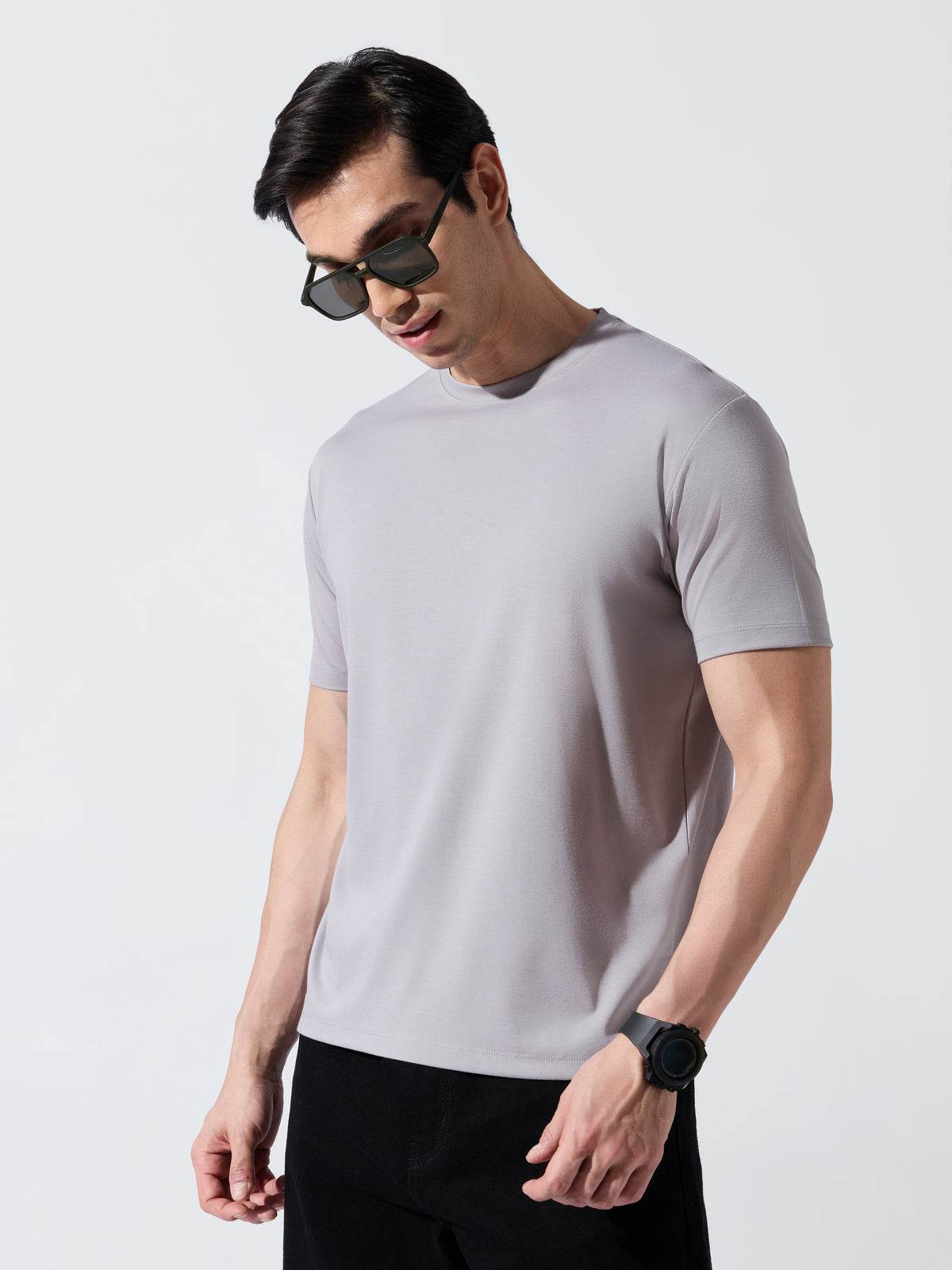Zenoo - Slim Fit T-Shirt - Light Grey
